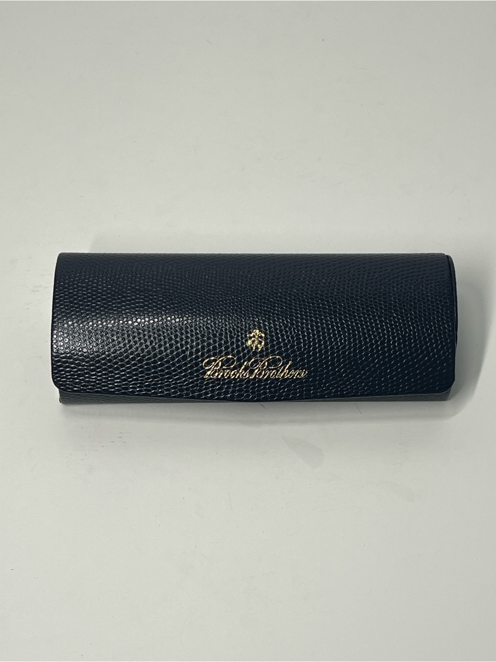 BROOKS BROTHERS Navy EyeglassCase.